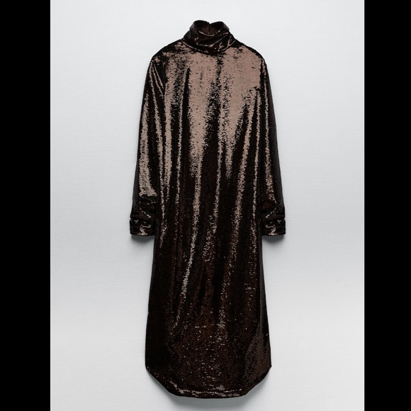 Premium Sequin Knit Dress - Picture 7 of 11